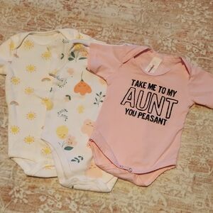 Aunt Baby Onesies Bundle